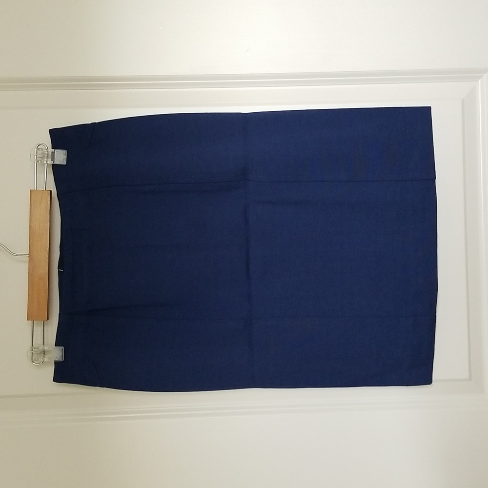 Ann Taylor Navy Pencil Skirt